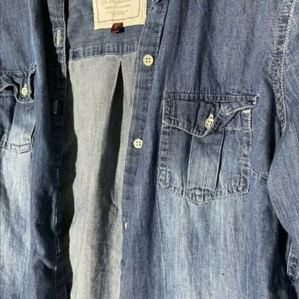 SO Chambray Button-Down Shirt - Picture 4 of 4